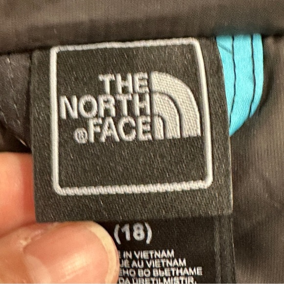 The North Face Hyvent Heatseeker coat, girls size XL (18), Spiral Light, puffer - Picture 11 of 16